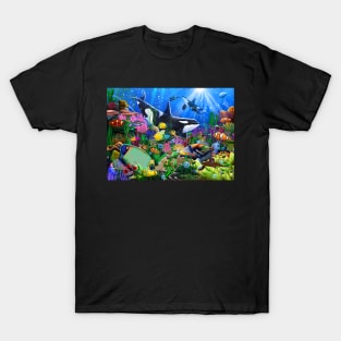 Orca's Tropical Reef T-Shirt